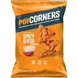 PopCorners Spicy Queso Kosher Popped Chips – Savory Snack Gift Basket Addition for Housewarmings