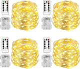 Homemory LED Twinkle Lights 240 Count – Wedding Shower and Bridesmaid Gift, Mason Jar Decor String Lights with Auto Timer