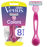 Gillette Venus Simply3 Disposable Razors – Streamlined Disposable Shaver for Neutral, Uncluttered Spaces