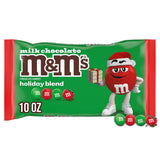 M&M'S Milk Chocolate Christmas Candy – Festive Bowl Filler for Living Room Holiday Centerpieces, 10 Oz Holiday Bag