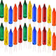 Red, Yellow, Blue, Green, Orange