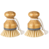 MR.SIGA Bamboo Palm Brush – Sustainable Birthday Present for the Home Cook, Non-Stick Safe