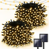 Lumify Solar String Lights with Memory Mode – Charming Valentine's and Mother's Day Gift for Her