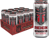 Reign Inferno Red Dragon Performance Drink – Outdoor Workout Companion for Treadmill Runs and Spinning Studio Sessions