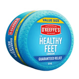 O'Keeffe's for Healthy Feet Foot Cream – TSA-Friendly 3.2 oz Travel Jar for On-the-Go Foot Repair