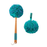 AmazerBath Long Handle Bath Sponge – Family Bathroom Helper for Parents Bathing Toddlers and Young Children Safely