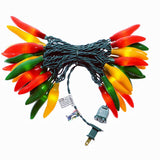 Chili Lights Co. Kid Approved Chili Pepper Lights – Birthday Party and Bedroom Glow Lamp, Soft Touch Bulb Design
