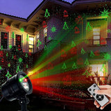 LumiVue AuroraStar Holiday Laser – Worry-Free Indoor & Outdoor Christmas Lighting for Sleep, Auto Timer Prevents Overnight Run