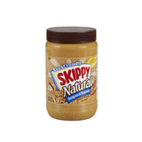 SKIPPY Natural Super Chunk Peanut Butter Spread – Desk Drawer Friendly Protein Snack for Busy Workdays, 40 oz