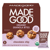 MadeGood Chocolate Chip Granola Bites – Pre-Portioned Snack for Meeting Rooms and Conference Breaks