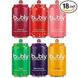 bubly Sparkling Water 6 Flavor Variety Pack – Sturdy Recyclable Cans for Open Air Entertaining