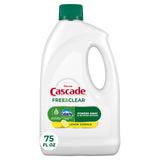 Cascade Free & Clear Dishwasher Gel – Family-Safe Cleaning for Kids' Dishes and Bottles, No Heavy Perfumes