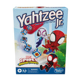 Hasbro Gaming Spidey and His Amazing Friends Yahtzee Jr. Marvel Edition Board Game – Safe Family Game for Playroom and Kids' Bedroom