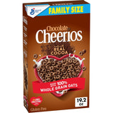 Chocolate Cheerios Whole Grain Oats Cereal – Cocoa Antioxidants and Heart-Smart Breakfast for Mindful Morning Routines, 19.2 oz