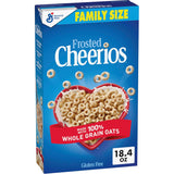 Frosted Cheerios 21g Whole Grain Oats Cereal – Calming Morning Ritual for Heart-Health Routines, 18.4 oz