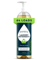 Puracy Concentrated Laundry Detergent - Refill-Friendly 64-Load Formula for Minimalist Households