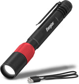 Energizer X400 Rechargeable Penlight for Electricians, Focused Beam for Inspecting Wiring in Dark Panels