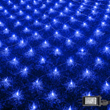 FUNPENY Christmas Net Mesh Lights – Durable 8-Mode Outdoor Decor for Yard Shrubs, Balcony and Winter Patio Setup