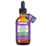 Kate Naturals Lavender Extract for Tea and Mineral Water – Calming Food Grade Flavoring for Wind Down Rituals and Stress Free Evenings