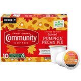 Community Coffee Golden Caramel and Toasted Hazelnut Pods – Stylish Pod Collection for the Coffee Bar Aesthetic, Keurig Medium Roast