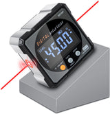 HERRMILL Digital Angle Finder with Laser - Thoughtful Birthday Gift for Dad Who Woodworks, Magnetic Miter Gauge for Table Saw