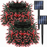 Dazzle Bright Solar Powered Fairy Lights – Unique Gift for Plant Lovers, 9 Color Outdoor String Lights for Tree and Patio
