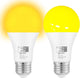 Amber Yellow Bug Light - A19 2-Pack