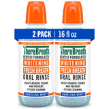TheraBreath Whitening Toothpaste – Calming Dazzling Mint Nightly Routine, Vegan and Fluoride Infused