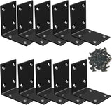 Aufuga Heavy Duty Corner Brace for Reliable Reinforcement of Wobbly Nursery Shelves