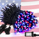Red White Blue Connectable - 200 LED