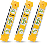 WORKPRO Magnetic Box Level 9 Inch – Lightweight Hands-Free Level for DIY Renovations, Framing Jobs, and Wall Mounting