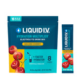 Liquid I.V.® Hydration Multiplier – Kid-Friendly Cotton Candy Electrolyte Powder for Lunchboxes