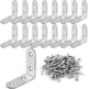 16PCS | 40×40MM - Silver