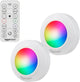 Motion Sensor Puck Light with IR Remote