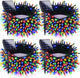 Multicolor - 4 pack