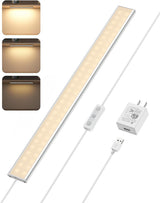 ASOKO Thin LED Light Strip – Single-Cable USB Power for Less-Is-More Home Office Setups