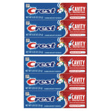 Crest Cavity Toothpaste Travel Size – 0.85 oz Single Tubes for Picnics, Cabins, and Campgrounds, Mint 4 Pack