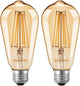 Vintage Amber - Edison ST19 2-Pack