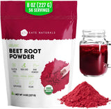Kate Naturals Organic Beet Root Powder for Camping Smoothies – Lightweight Nutrient Boost On-the-Go