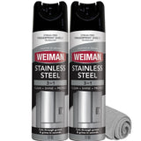 Weiman Stainless Steel Cleaner & Polish – Weather-Resistant Grill & Patio Polish