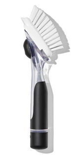 OXO Good Grips Scratch-Safe Dish Brush for Non-Stick Cookware, Gentle Nylon Bristles to Protect Pans and Surfaces