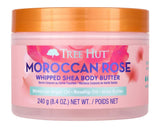 Tree Hut Moroccan Rose Whipped Shea Butter – Bergamot and Tea Rose Body Lotion for Yoga Room Calm