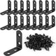 16PCS | 40×40MM - Black