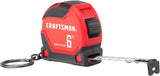 CRAFTSMAN Keychain Tape Measure – Thoughtful Stocking Stuffer for Dad, 6 FT Compact Keychain