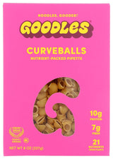 Goodles Curveballs Pasta, 8 OZ – Quick Office Lunch or Breakroom Pantry Add-On