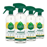 Seventh Generation All Purpose Cleaner – Residue-Free Nursery Surface Spray for Sensitive Little Ones, Pack of 4