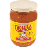 Cholula Original Salsa Medium 12 oz – Travel-Friendly Mexican Condiment for Road Trips and Cookouts
