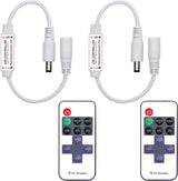 Aubric LED Strip Light Remote Bundle – Simple 11-Key Controller for Renter Friendly No Drill Lighting