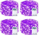 Purple - 4 pack 50 LED
