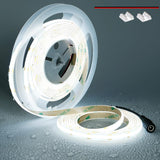 TOPAI Dotless COB LED Strip Light for Clean Uncluttered Spaces, Seamless 180° Glow Strip for Minimalist Interiors and Floating Shelves